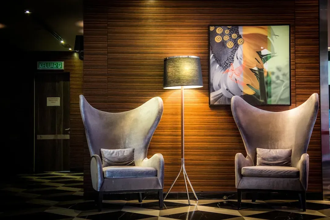 Lobby sitting area