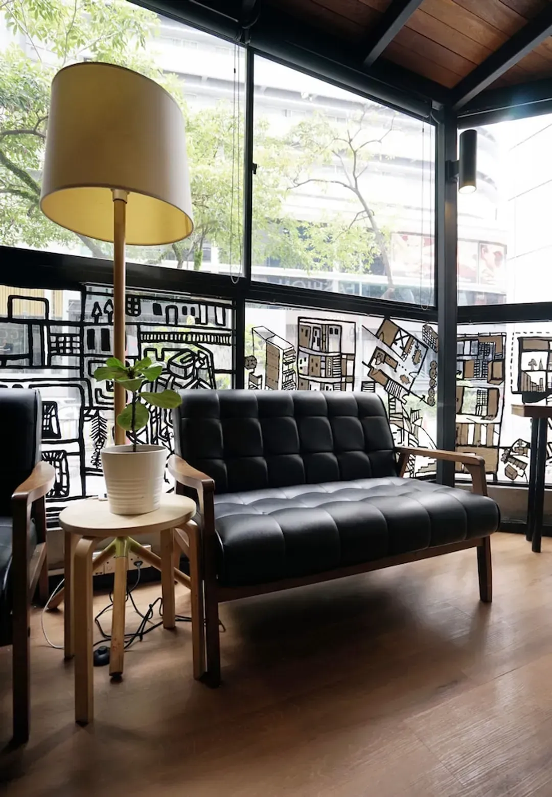 Lobby sitting area