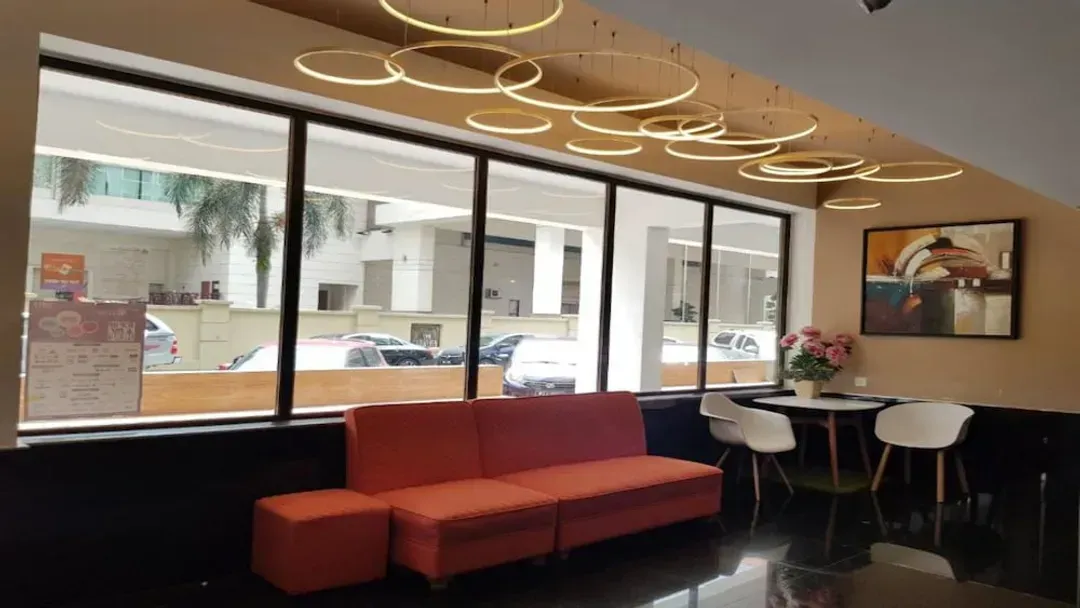 Lobby sitting area