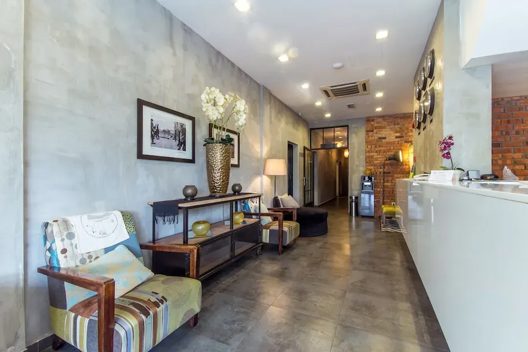Lobby sitting area