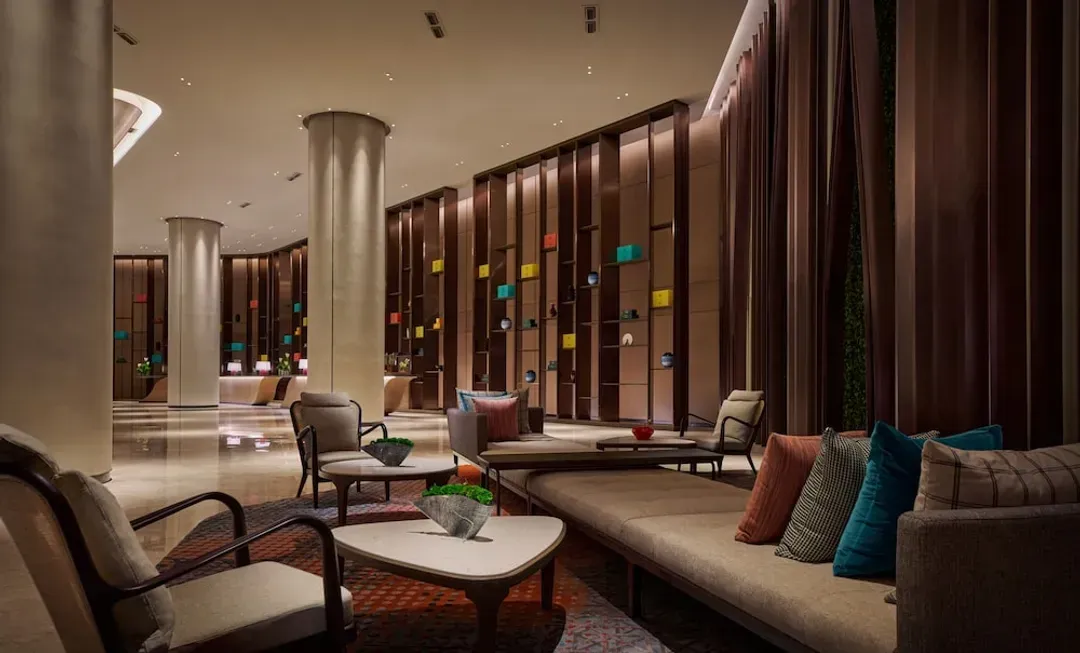 Lobby sitting area