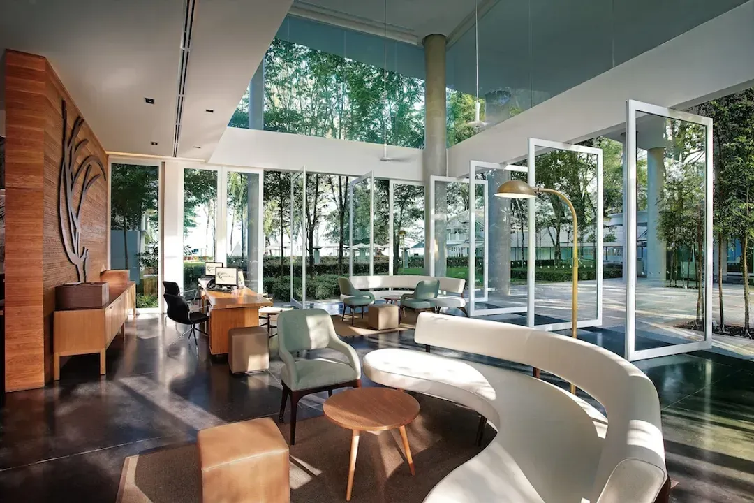 Lobby sitting area