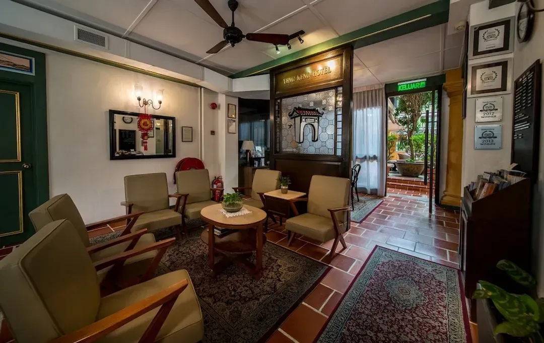Lobby sitting area