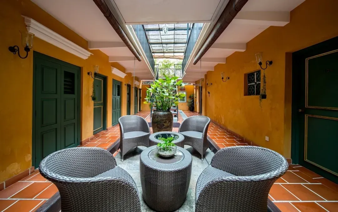 Lobby sitting area