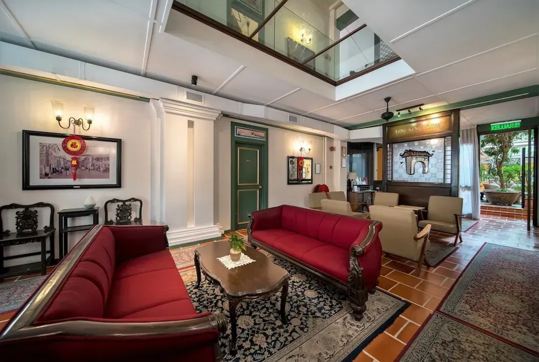 Lobby sitting area