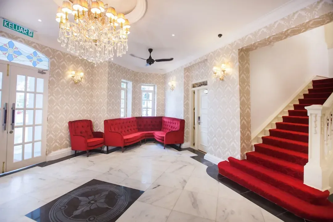 Interior entrance