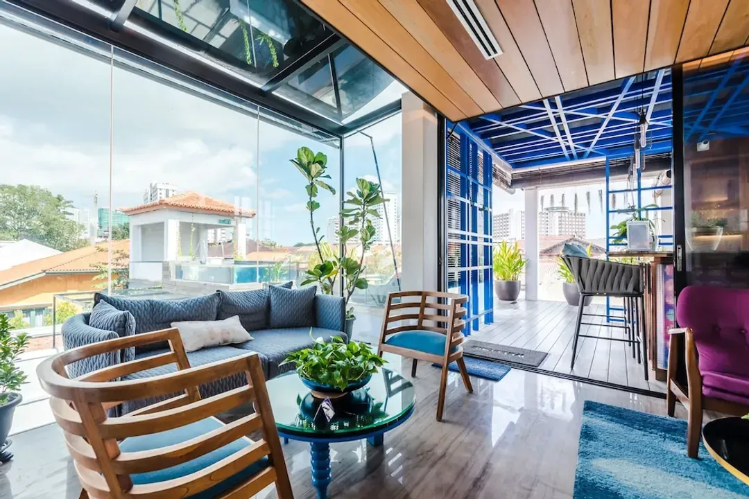 Lobby sitting area