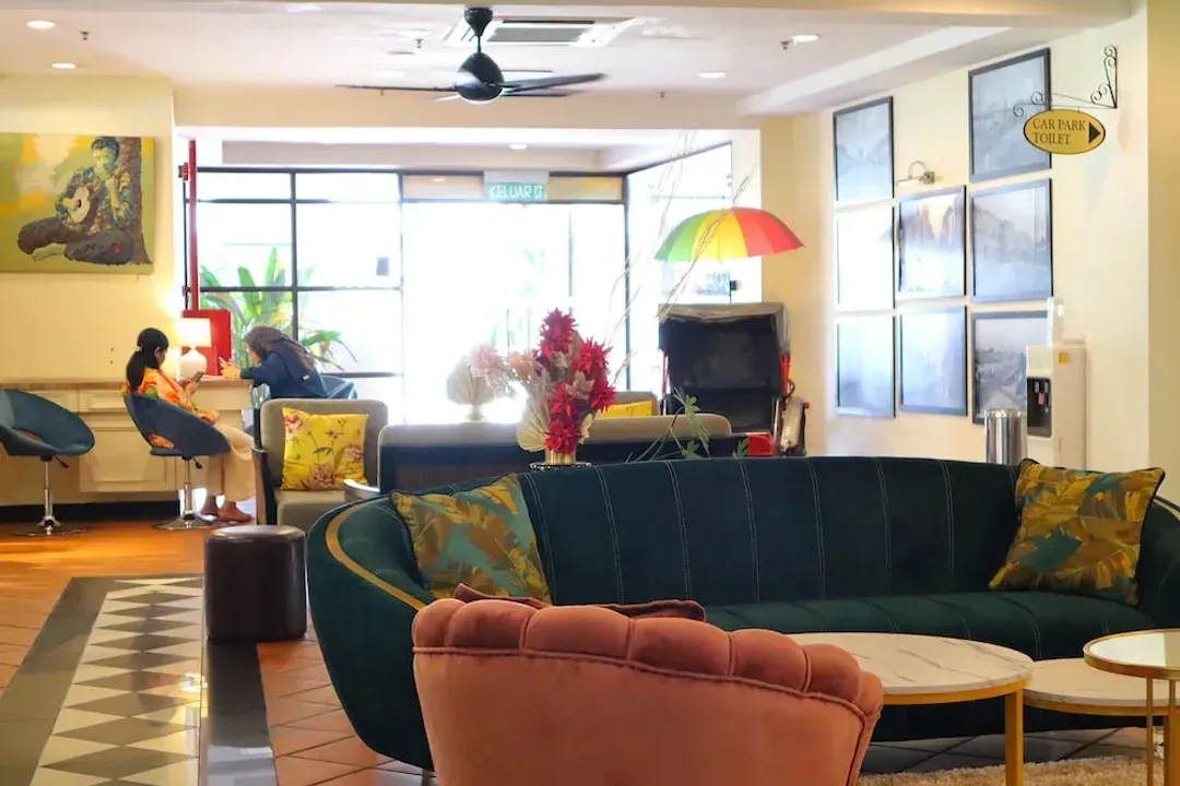 Lobby sitting area