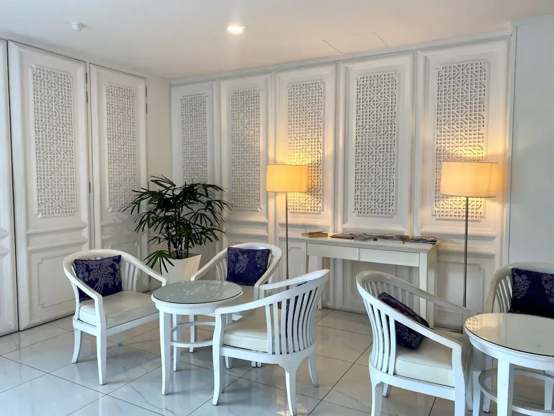 Lobby sitting area