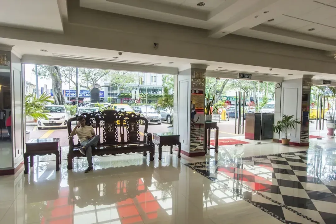 Lobby sitting area