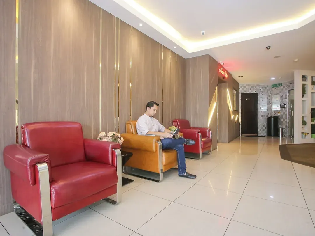 Lobby sitting area