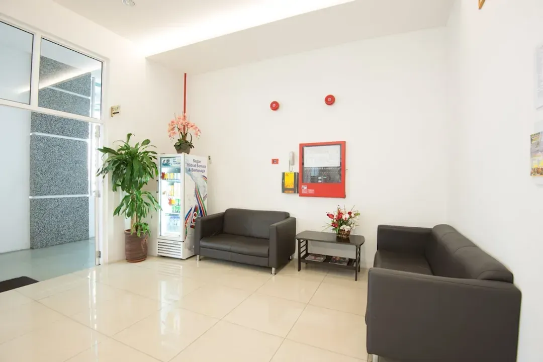 Lobby sitting area