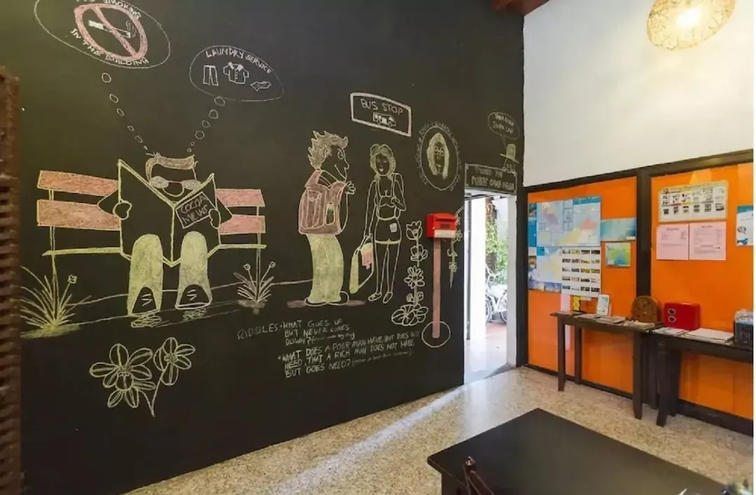 Lobby sitting area