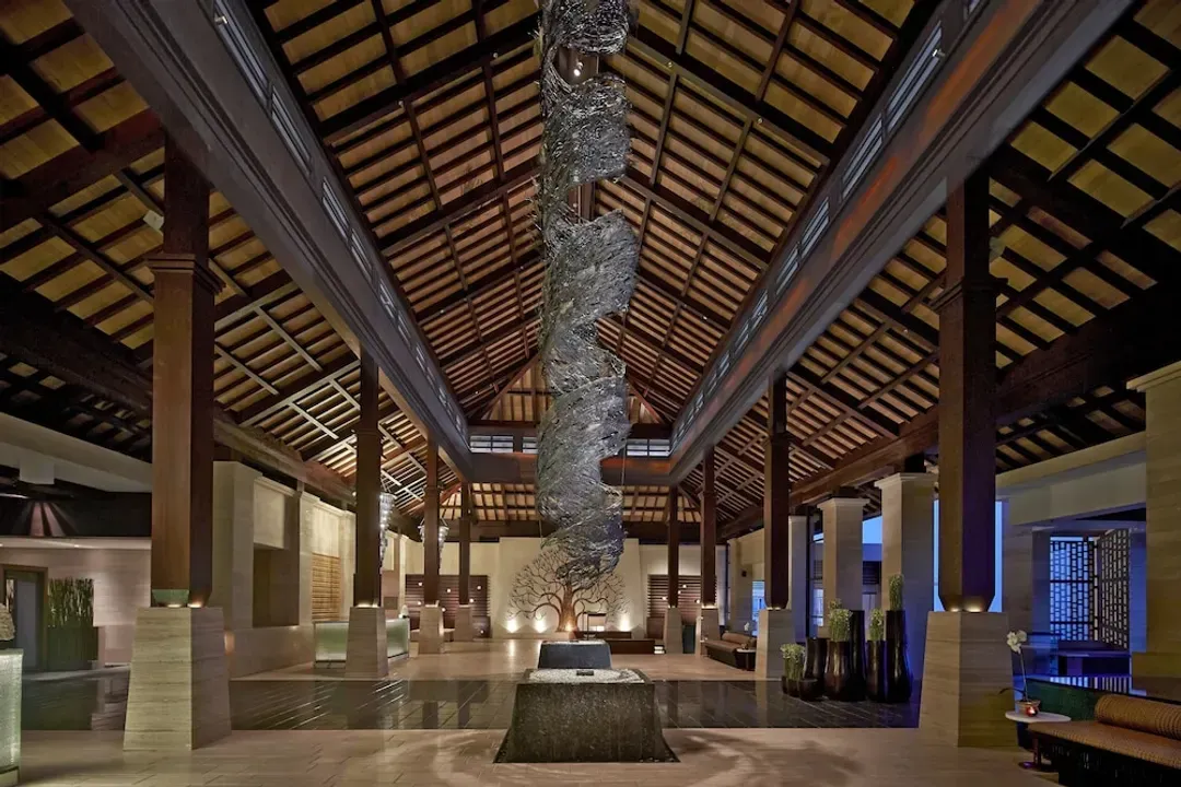 Interior entrance