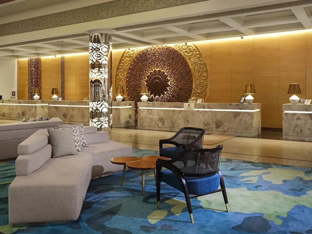 Lobby sitting area