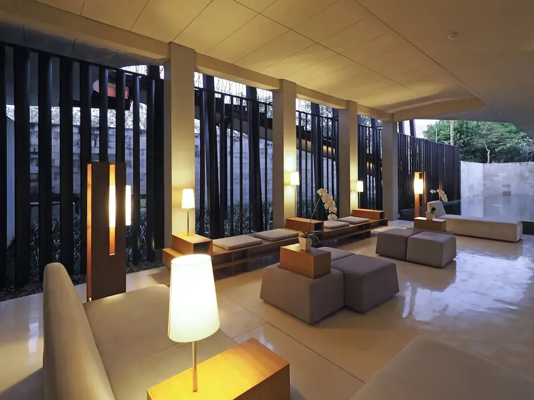 Lobby sitting area