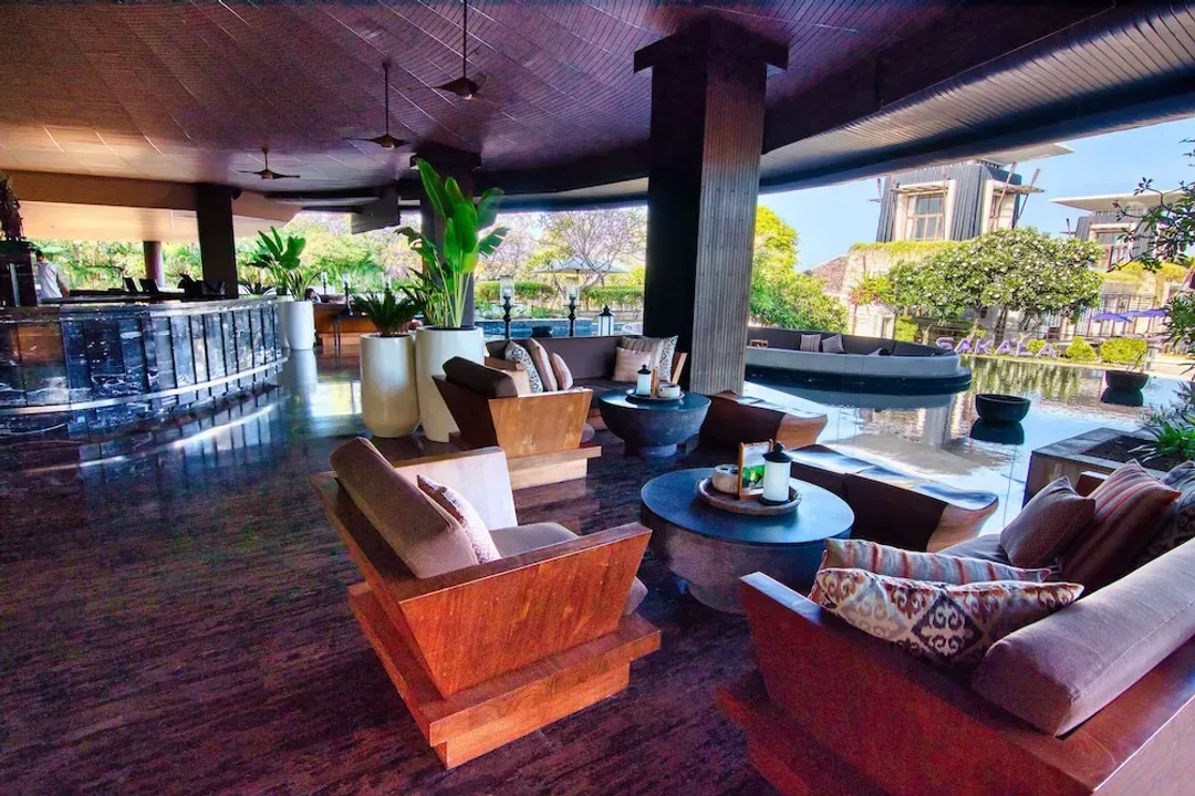 Lobby sitting area