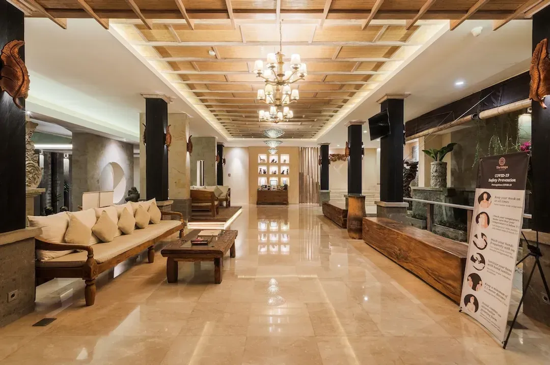 Lobby sitting area