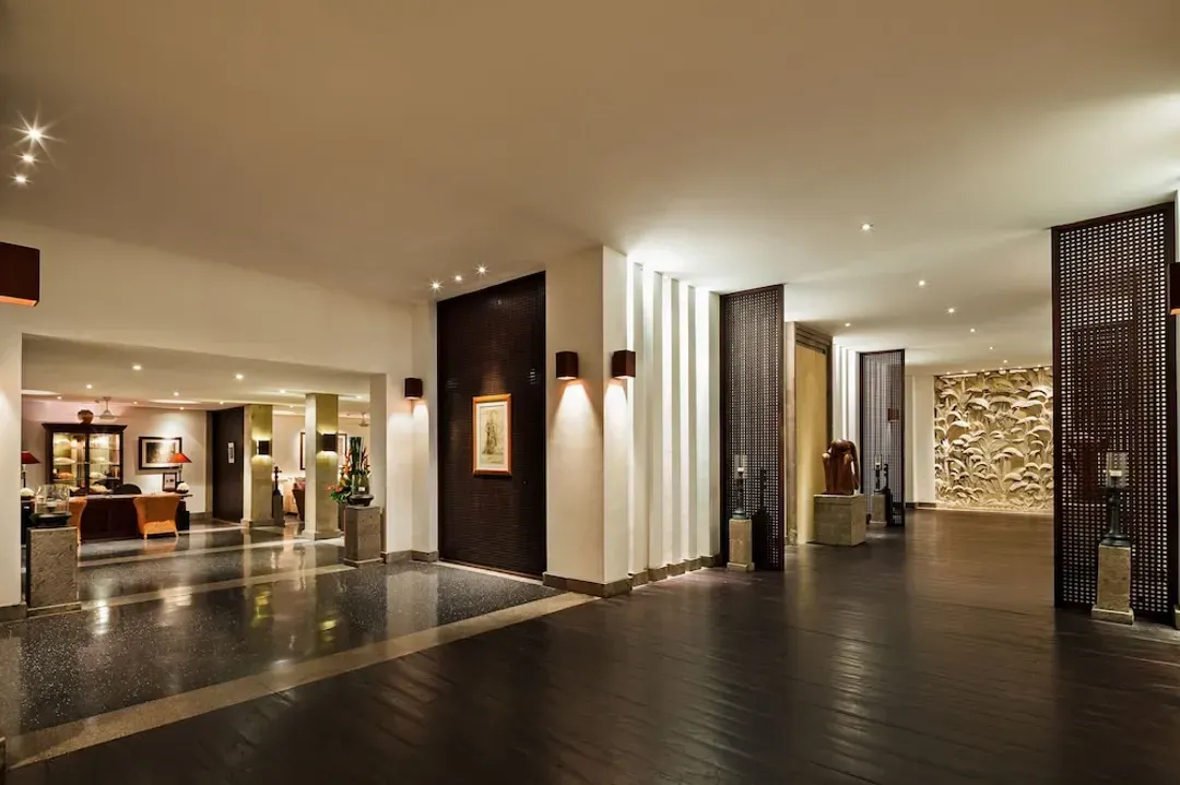 Interior entrance