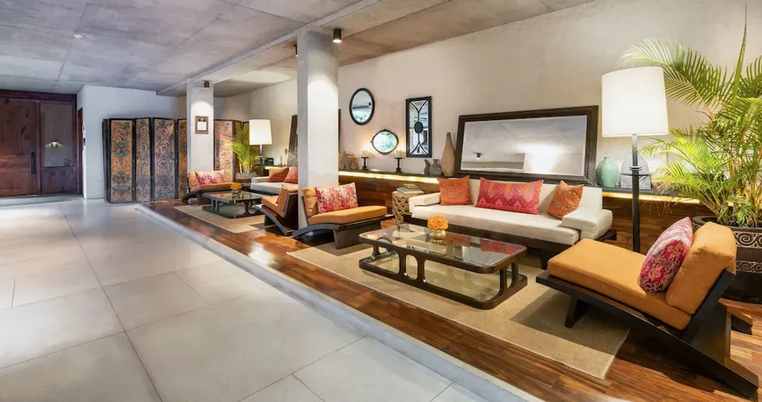 Lobby sitting area