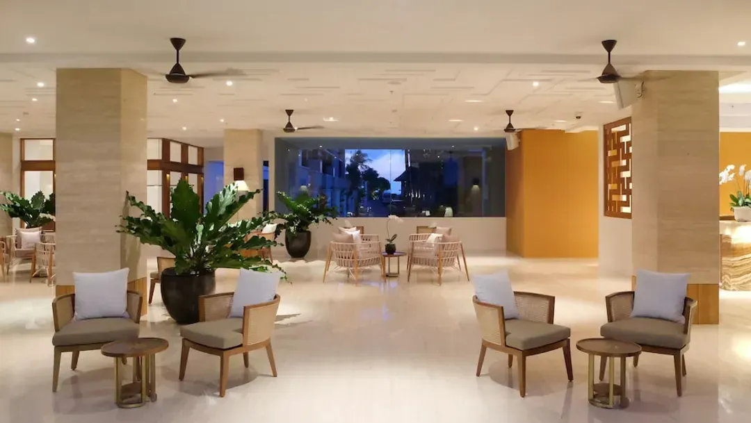 Lobby sitting area