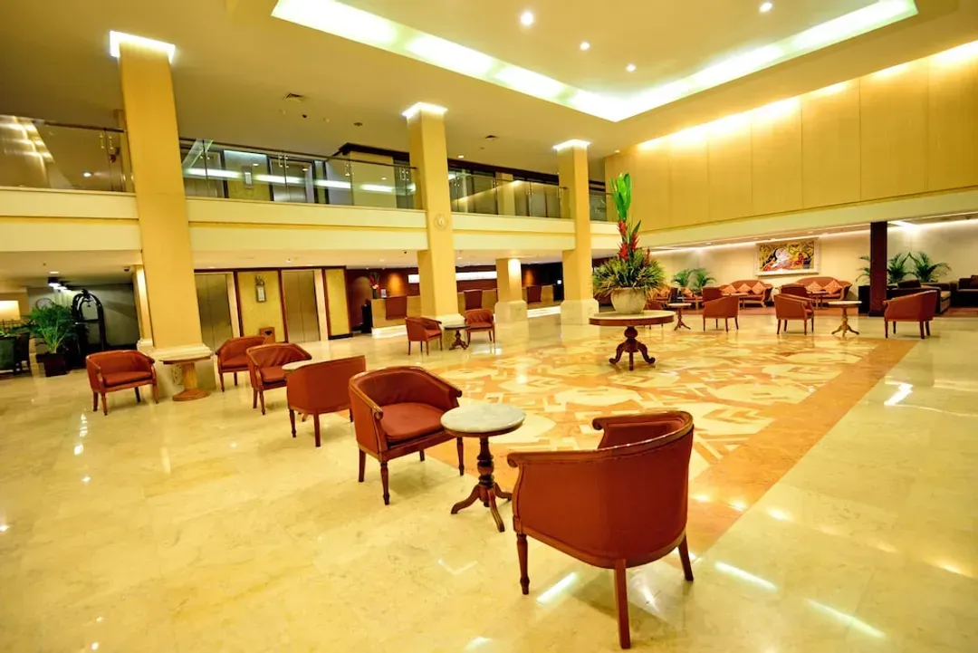 Lobby sitting area