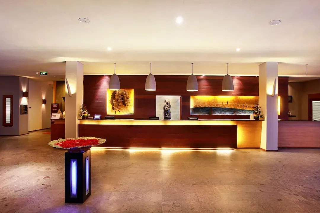 Lobby sitting area