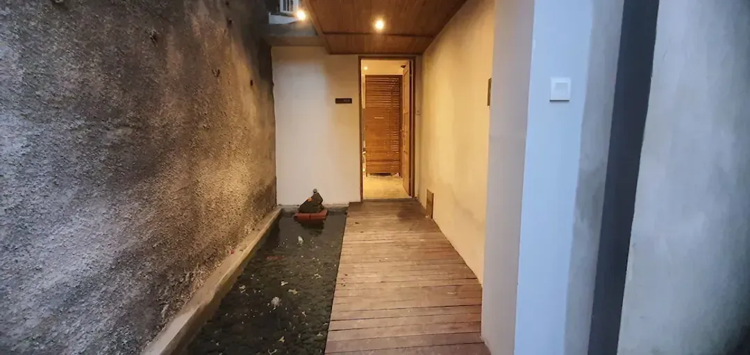 Interior entrance