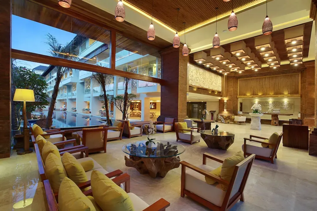 Lobby sitting area