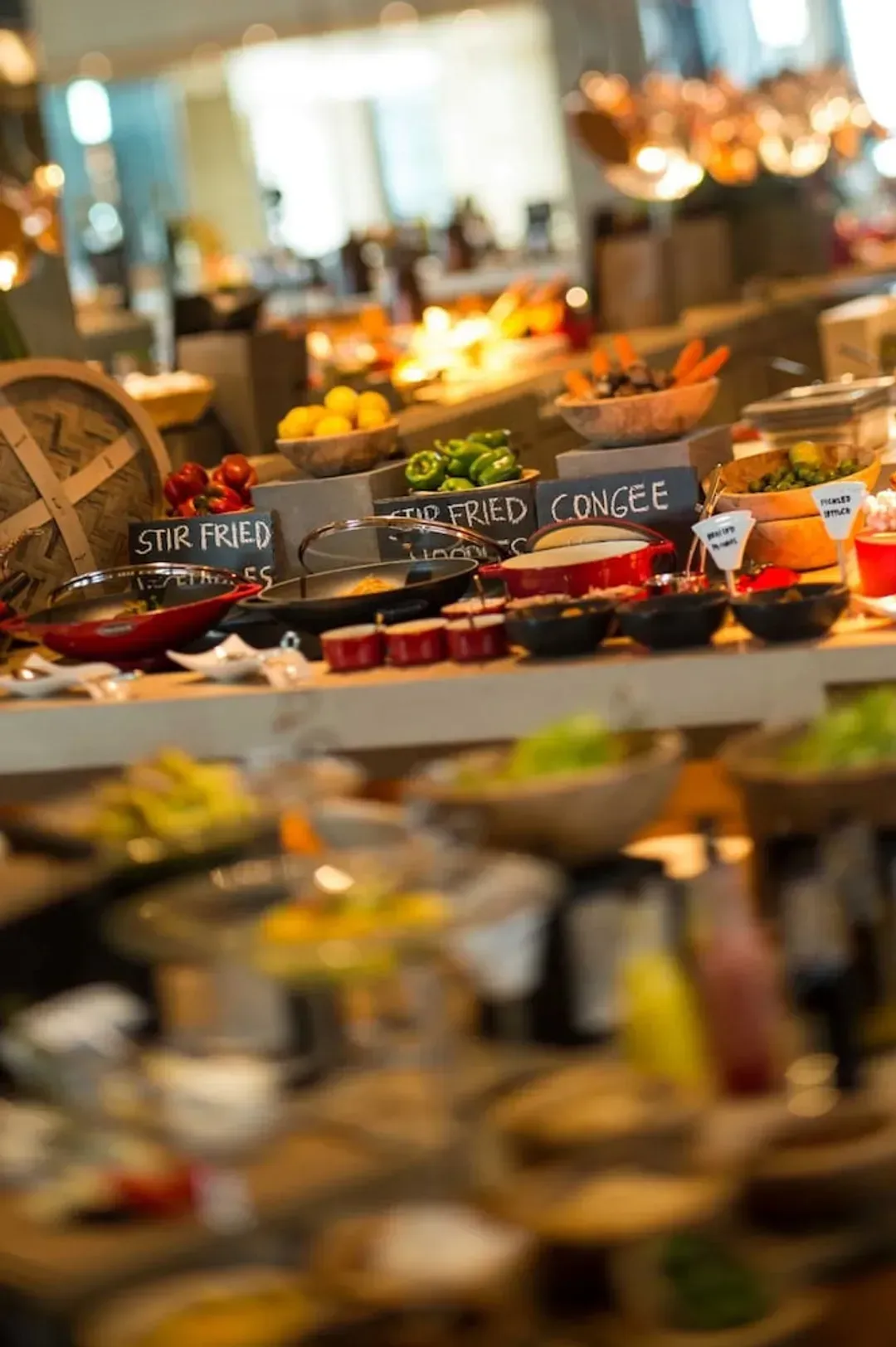 Breakfast buffet