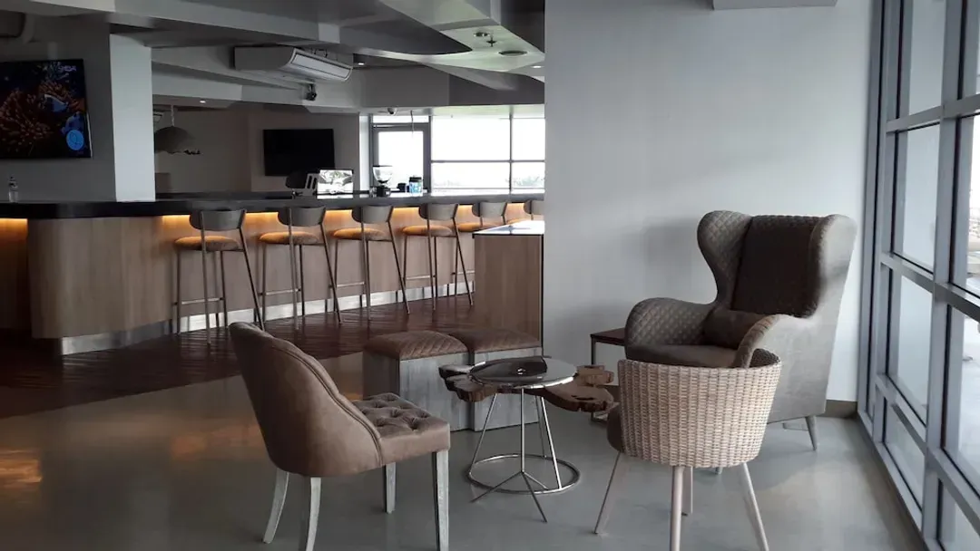 Lobby sitting area