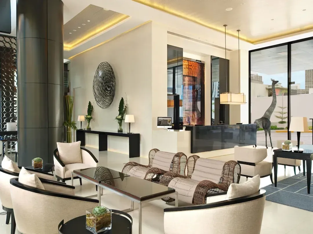 Lobby sitting area