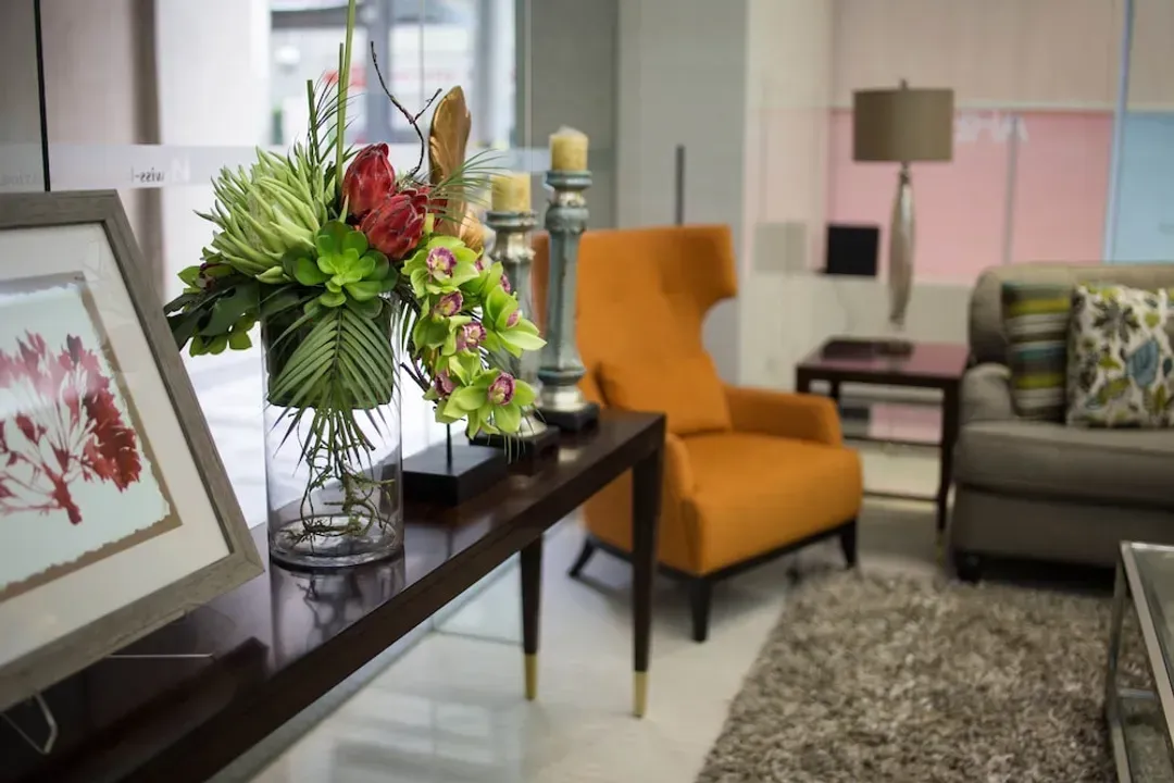 Lobby sitting area