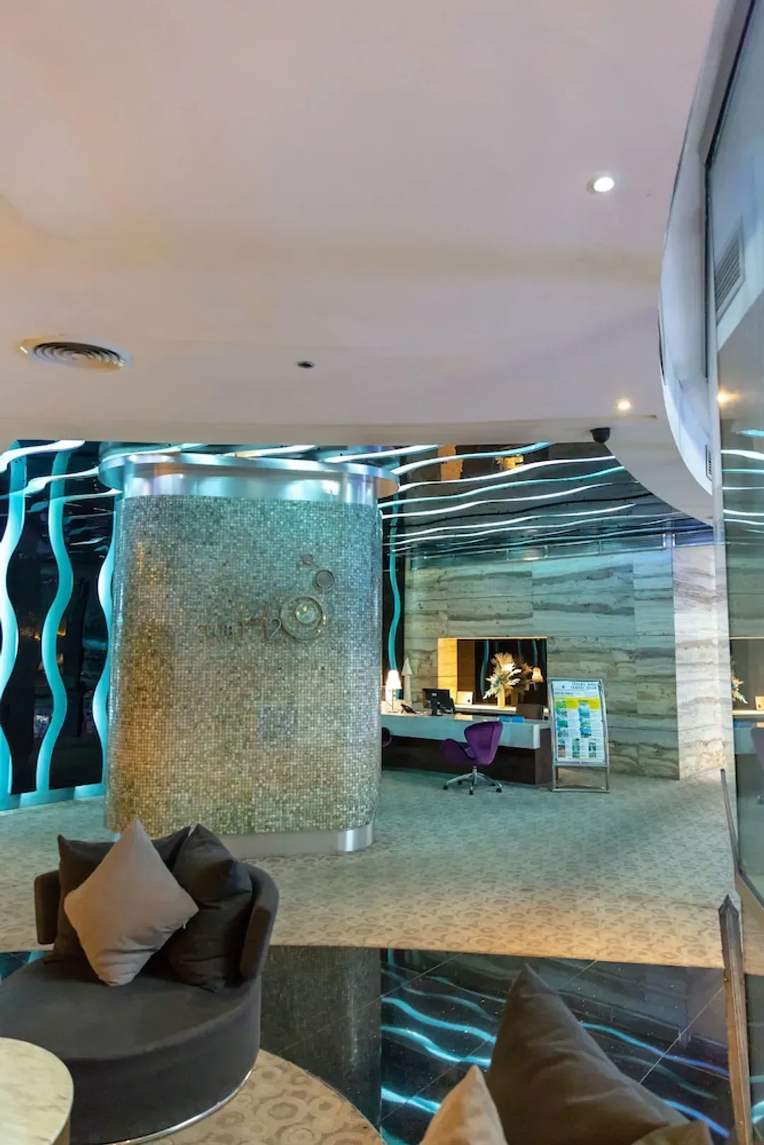 Lobby sitting area