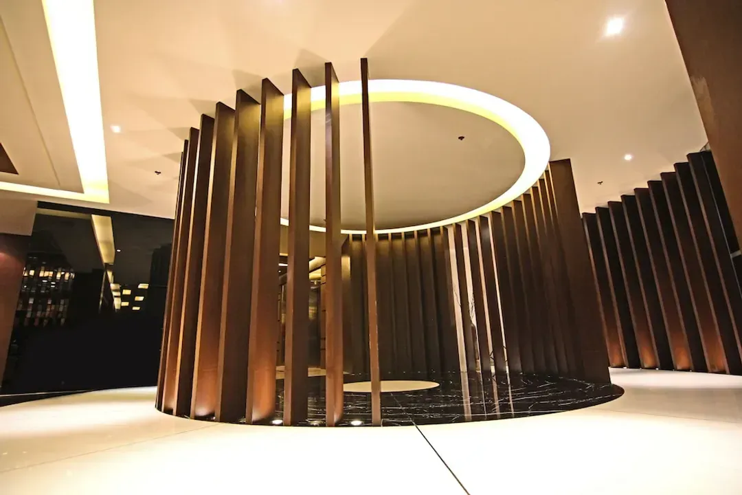 Interior entrance