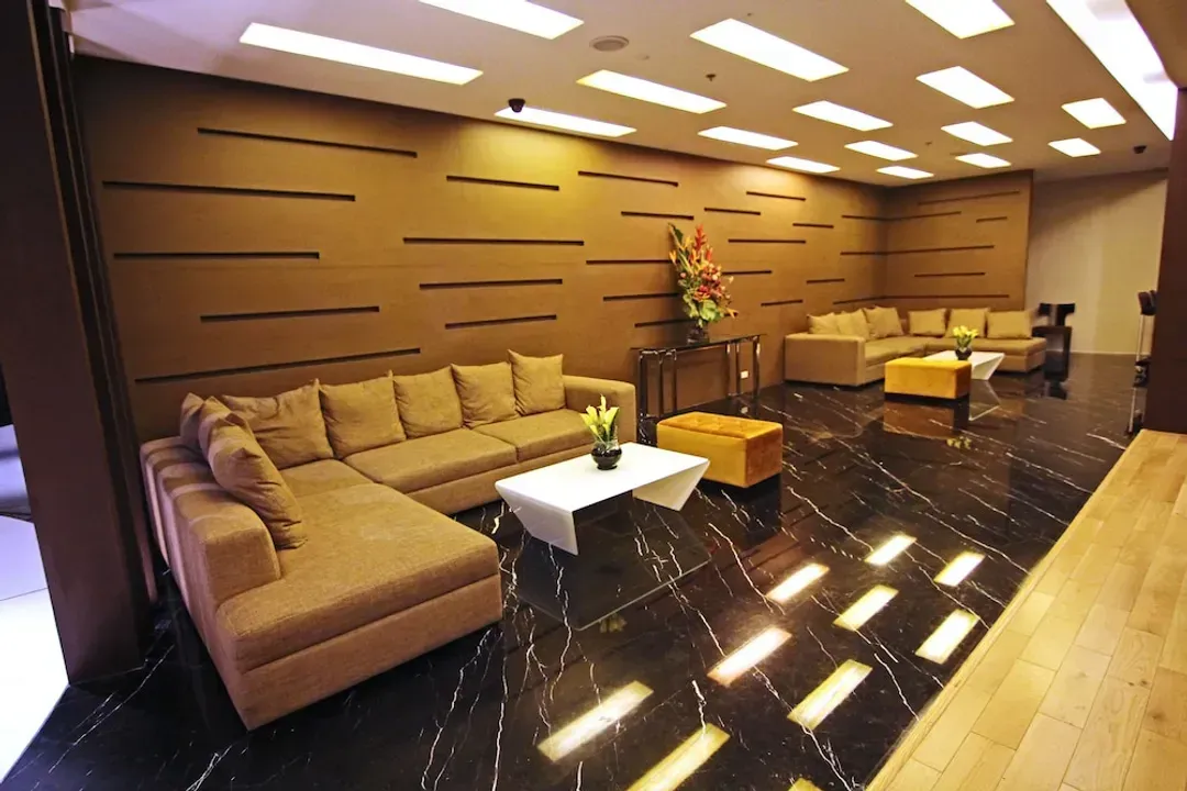 Interior entrance