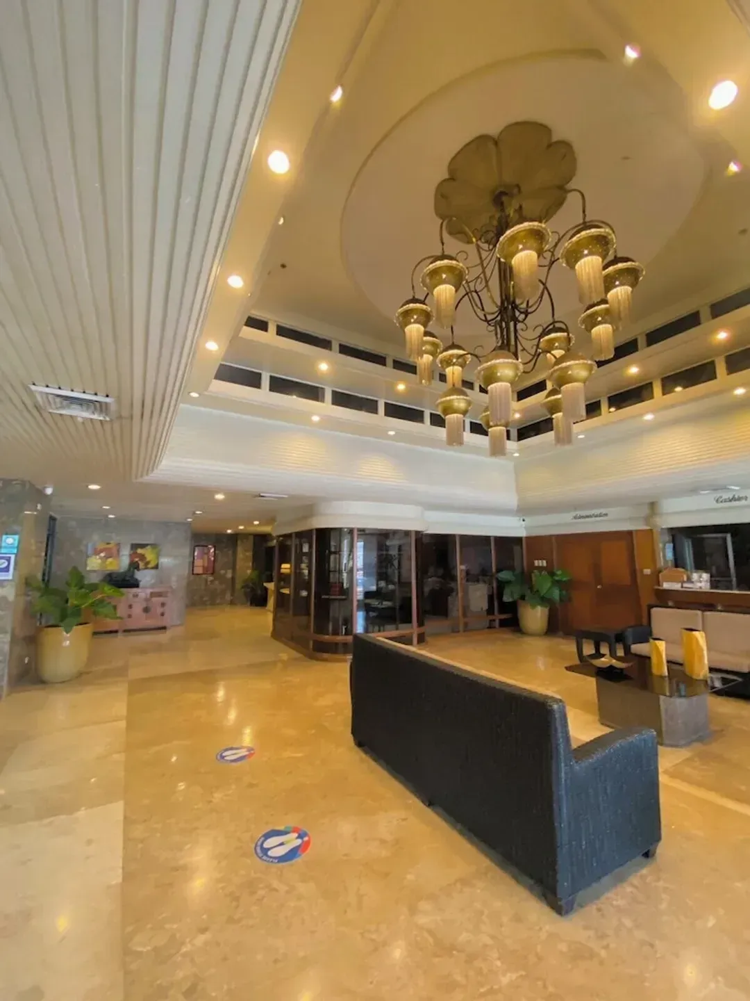 Lobby sitting area