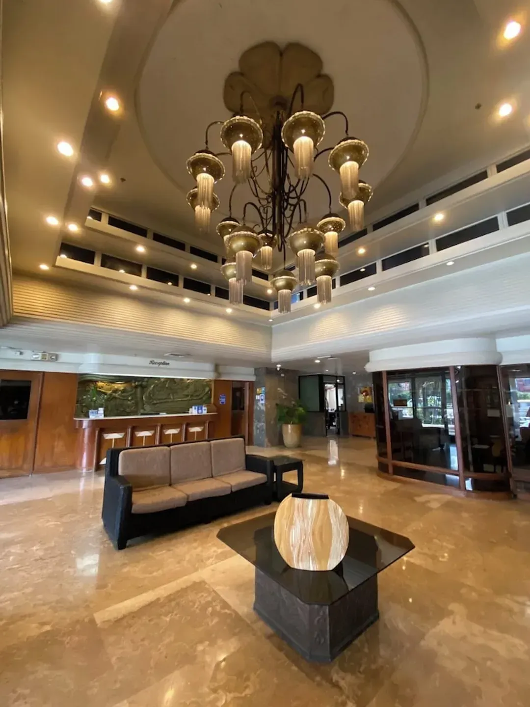 Lobby sitting area