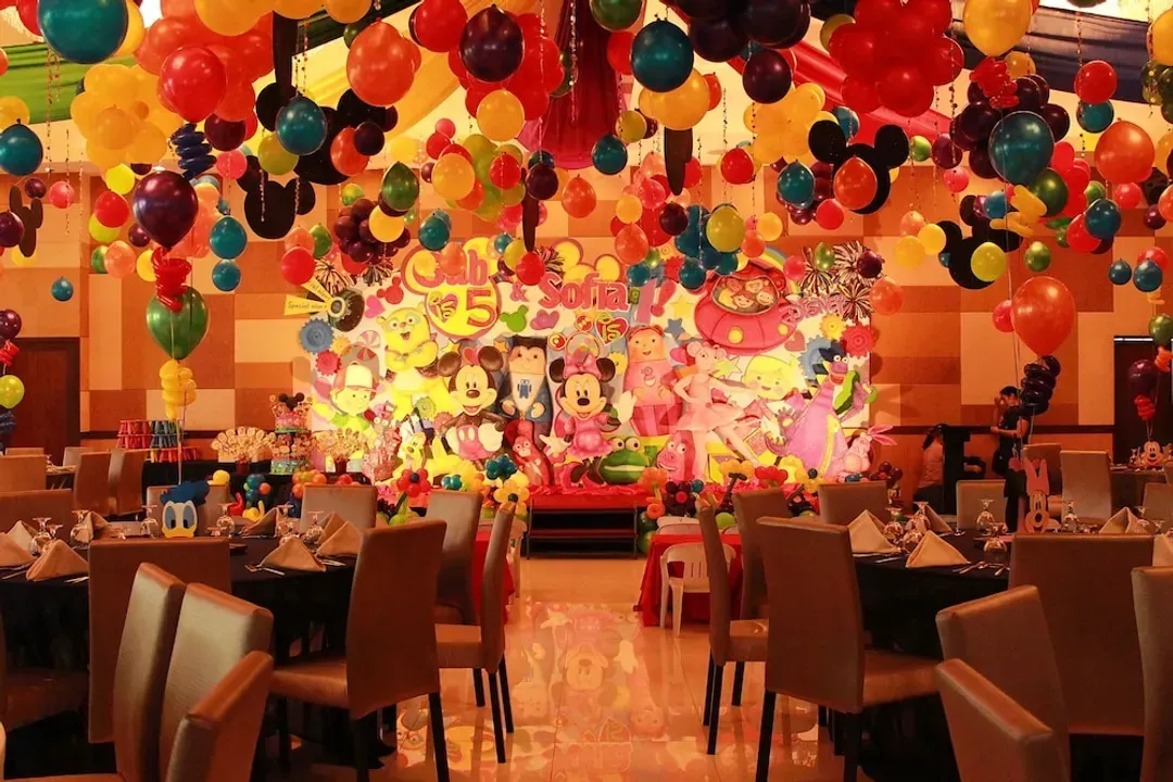 Birthday party area