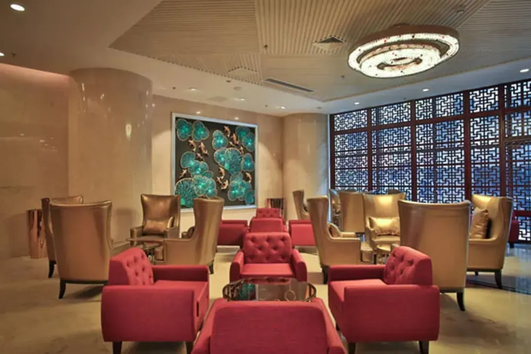 Lobby sitting area