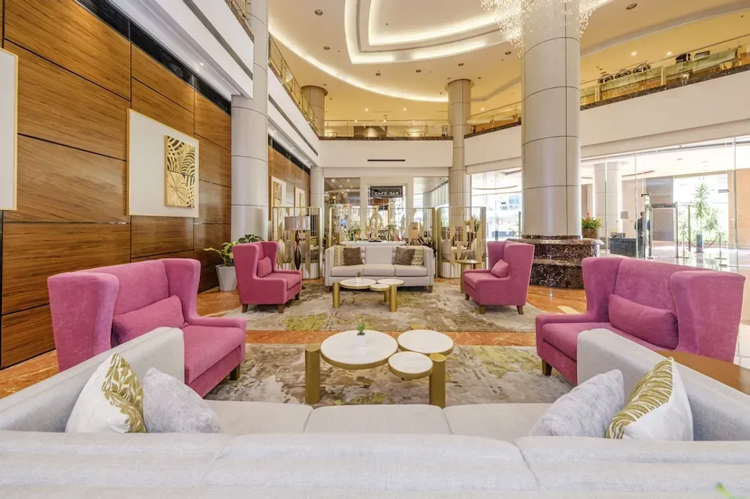Lobby sitting area