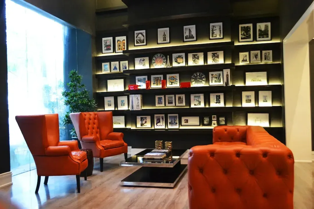 Lobby sitting area
