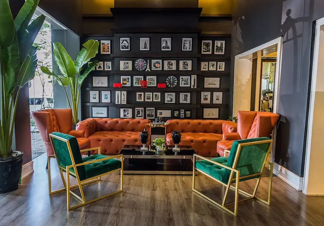 Lobby sitting area