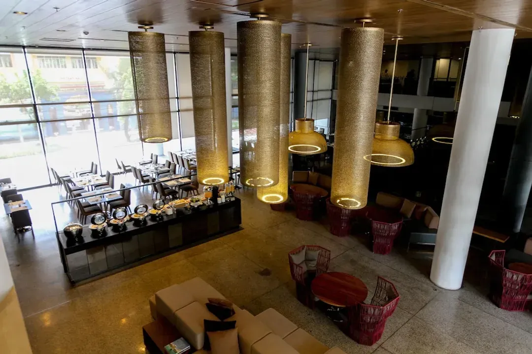 Lobby sitting area