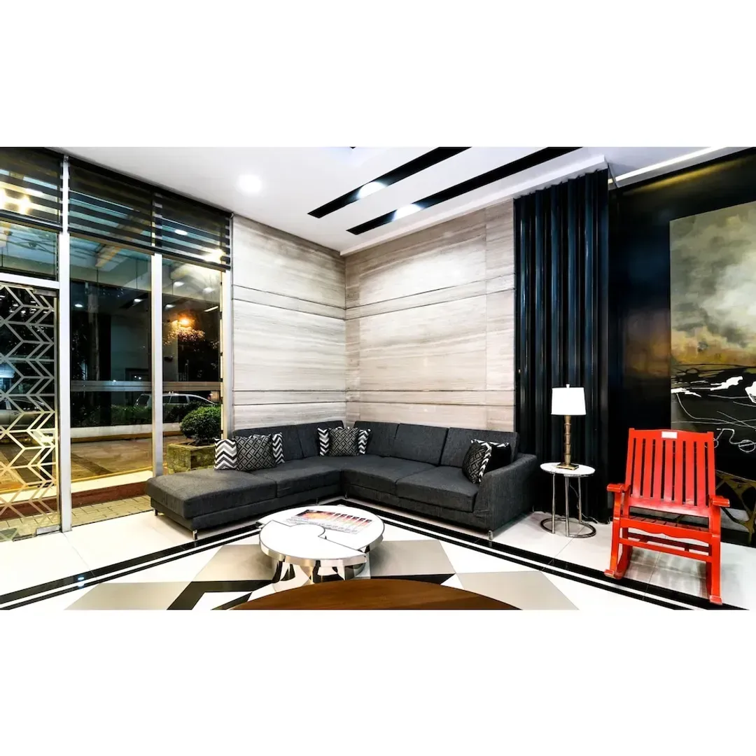 Lobby sitting area