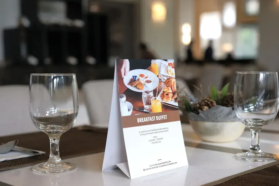 Breakfast buffet