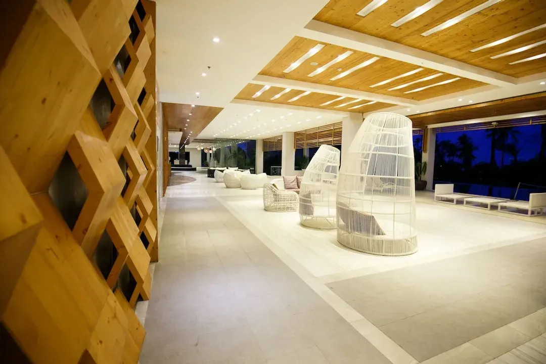 Interior entrance