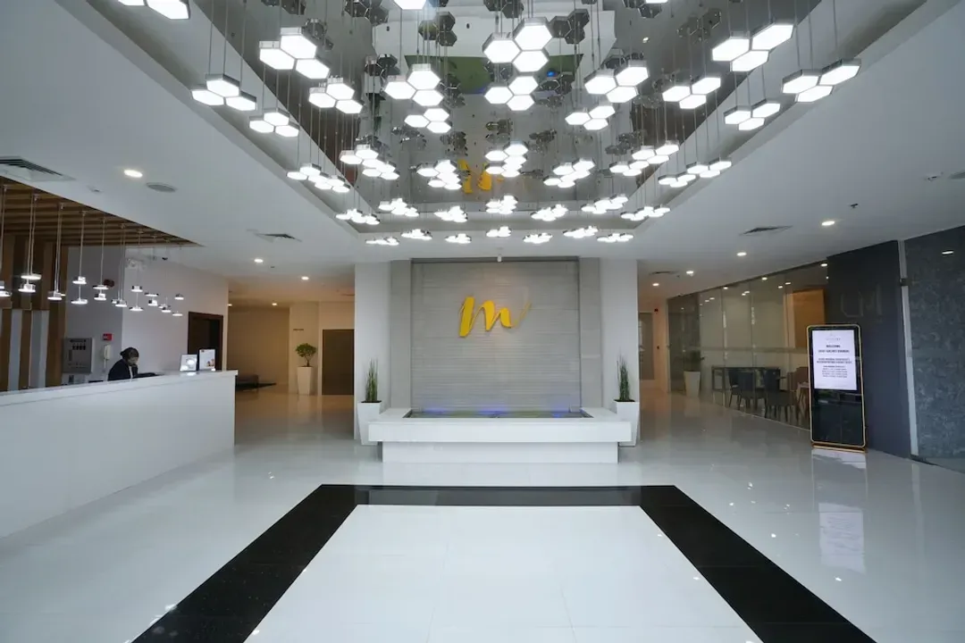 Interior entrance