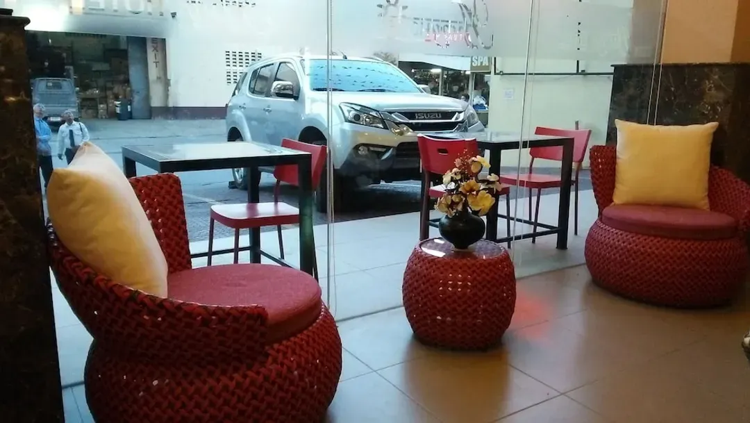 Lobby sitting area