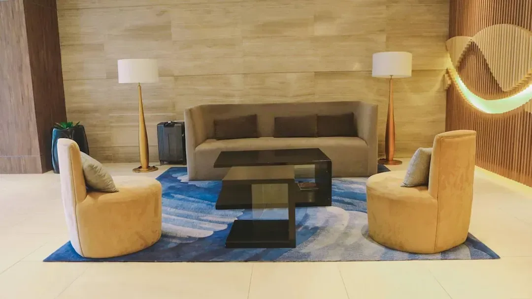 Lobby sitting area
